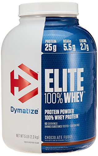 Dymatize Elite Whey Protein Choco Fudge, 1er Pack (1 x 2.280 kg)