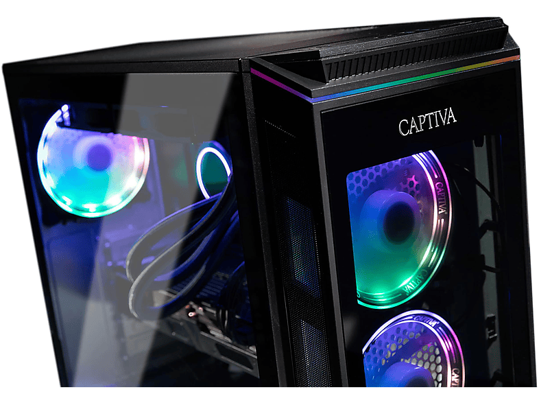 CAPTIVA Highend Gaming R73-685, PC mit AMD Ryzen™ 7 7800X3D Prozessor, 32 GB RAM, 1 TB SSD, NVIDIA, GeForce RTX™ 4070, Windows 11 Home (64 Bit) 2