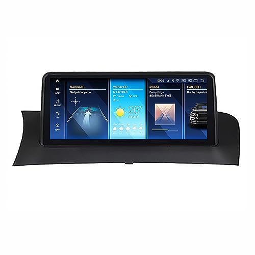 Android 12 2 DIN Autoradio Radio für BMW X3 F25 X4 F26 2011-2017 Auto-Entertainment-System mit 12.3 Zoll Touchscreen Car Radio Unterstützt Bluetooth-Freisprechen WiFi USB Canbus GPS ( Color : 9863 8-C