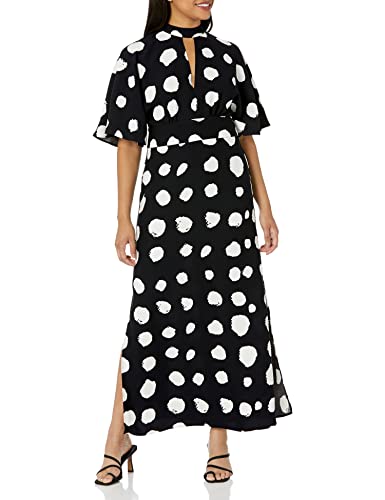 TRUTH & FABLE Damen Kleid , Mehrfarbig (Black/White) , X-Small