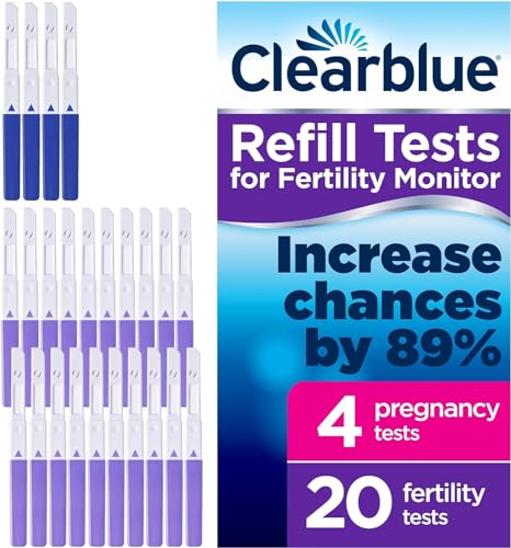 Procter & Gamble Clearblue Advanced Fruchtbarkeit Monitor Tests 20 Fruchtbarkeit Tests und 4 Schwangerschaft Tests