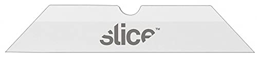 Slice 10408 | Ersatzkingenset aus Keramik für Slice Kartonschneider | mit spitzen Ecken für Kartonschnitte und mehr | Hitzestabil bis 1600° | 4-er Pack