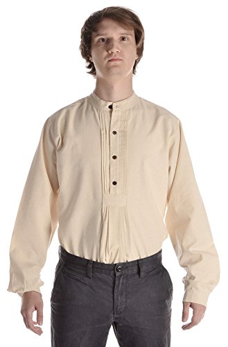 HEMAD Trachtenhemd Pfoad Isar Baumwoll Hemd beige XL