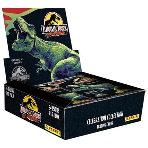 Panini Jurassic Park 30th Anniversary Trading Cards (Box mit 24 Packs)