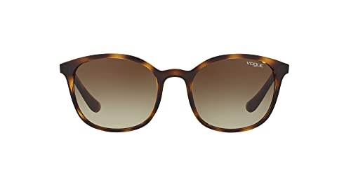 Vogue Eyewear Damen 0VO5051S W65613 52 Sonnenbrille, Braun (Dark Havana/Browngradient)