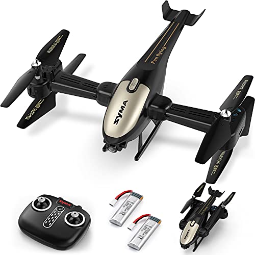 SYMA X700 Drohnen für Kinder, RC Drohne mit Höhenhaltung, 2 Geschwindigkeitsmodi, RC Quadcopter mit 2 Batterien Längere Flugzeit, Ein-Knopf 360° Flip, Flugzeug Geschenk Spielzeug für Anfänger
