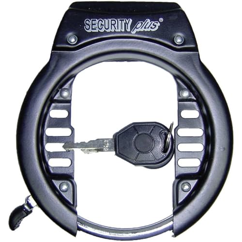 Security Plus Unisex – Erwachsene RS 59 Rahmenschloss, Schwarz, Einheitsgröße