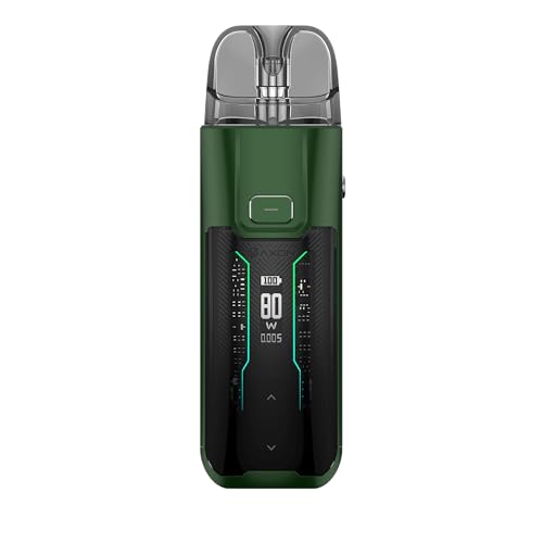 Vaporesso Luxe XR Max Leather Edition, Pod System, 2800 mAh, 5 ml, forest green leather, ohne Nikotin
