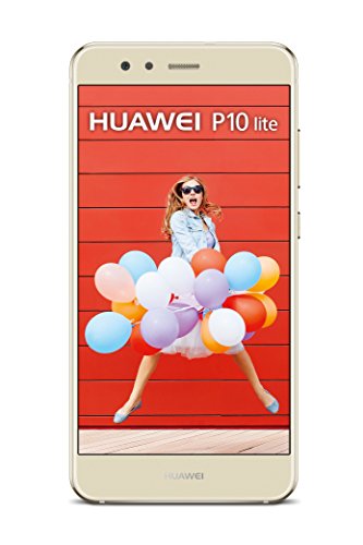 HUAWEI P10 lite Dual-SIM Smartphone (13,2 cm (5,2 Zoll) Touch-Display, 32 GB interner Speicher, Android 7.0) Platinum Gold