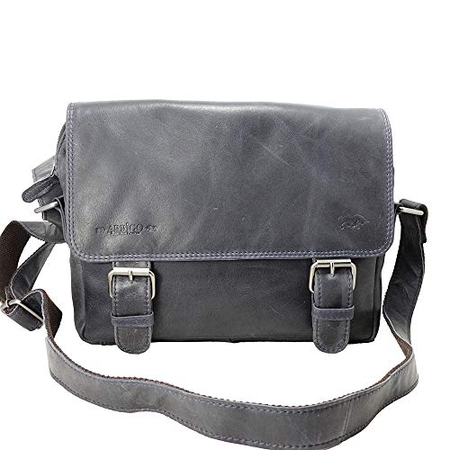 Arrigo Unisex-Erwachsene Messenger Bag Kuriertasche, Blau (Donkerblauw), 31x20x14 cm