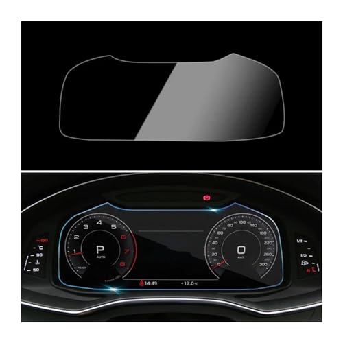 Auto GPS Navigation Gehärtetem Glas Screen Protector Stahl Schutz Film Für A6 Für C8 Für A7 2018 2019 2020 Navigation Schutzfolie (Size : Dashboard HD)