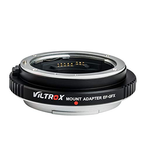 Viltrox EF-GFX Adapter Autofokus Objektivadapter Konverter mit Blendensteuerung, EXIF Übertragung für Canon EOS EF/EF-S Objektiv auf Fuji GFX-Mount Mittelformatkamera GFX 50S/50R GFX 100