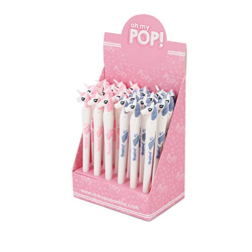 Oh My Pop! -Anzeige mit 24 Kugelschreibern