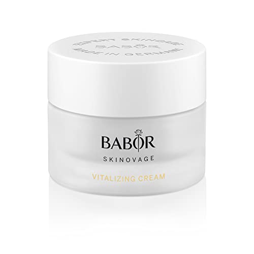 BABOR SKINOVAGE Vitalizing Cream, Gesichtscreme für müde und regenerationsbedürftige Haut, Revitalisierende Feuchtigkeitspflege, Vegane Formel, 50 ml