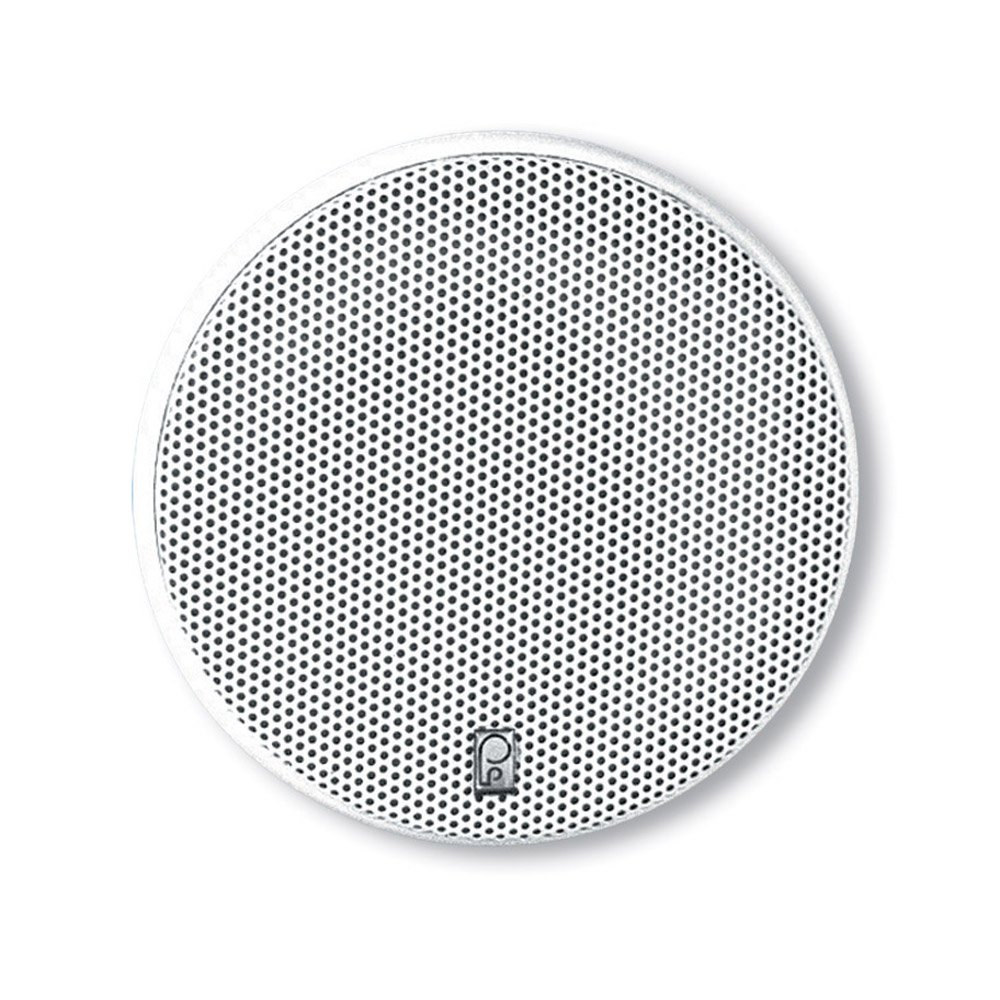 polyplanar 5 ¼"Platinum rund Marine Lautsprecher – (Paar) weiß