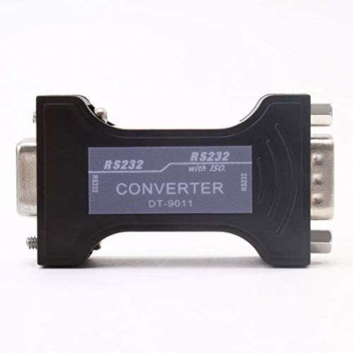 DTech Port Powered RS232 auf RS232 Serial Port Isolator Optischer Elektrischer Adapter zum Schutz Ihres PCs und RS-232-Geräts