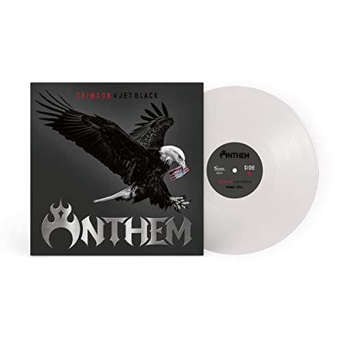 Crimson & Jet Black (White Vinyl)