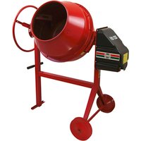 exclusiv hagebau Betonmischer »HB«, 125 l, IP45, Motorleistung: 550 W, 230 V - rot | schwarz