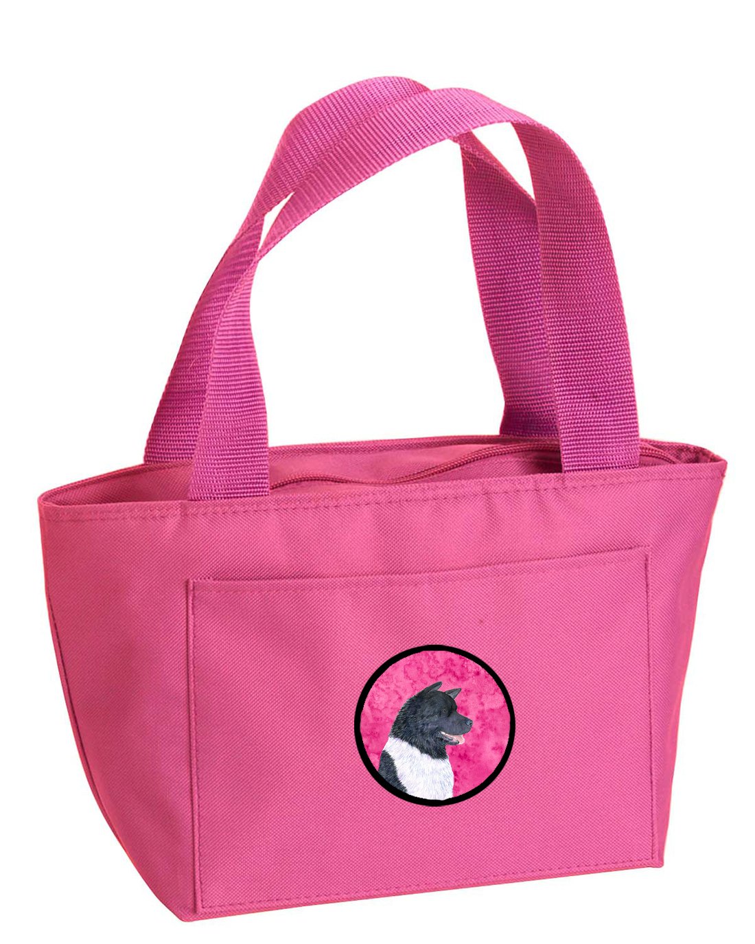 Pink Akita Lunch Bag ODER Hund Bag ss4797-pk