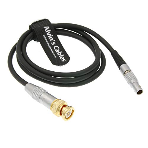 Alvin's Cables BNC auf 5 Pin Stecker TIME CODE Kabel für ARRI Alexa Mini SOUND DEVICES ZAXCOM 1M
