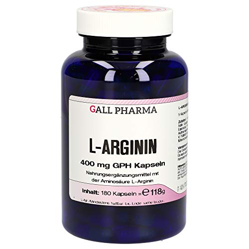 Gall Pharma L-Arginin 400 mg GPH Kapseln 180 Stück