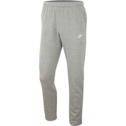Nike Herren Sportswear Club Jogginghose, Dark Grey Heather/Matte Silver/White, S