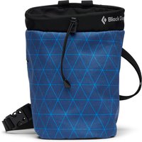 Black Diamond Gym Chalk Bag for Rock Climbing, Ultra Blue Triangle, Small/Medium