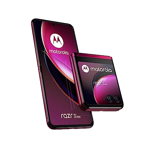 RAZR 40 Ultra 5G Smartphone 17,5 cm (6.9 Zoll) 256 GB Android 12 MP Dual Kamera Dual Sim (Viva Magenta) (Magenta) (Versandkostenfrei)