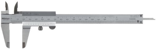 Mitutoyo 530-316 Standard-Nonius Messschieber, 0-150 mm