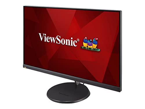 Viewsonic VX2485-MHU (24 Zoll) Design Monitor (Full-HD, IPS-Panel, FreeSync, HDMI, USB-C 3.2 inkl. Ladefunktion, Lautsprecher) Schwarz