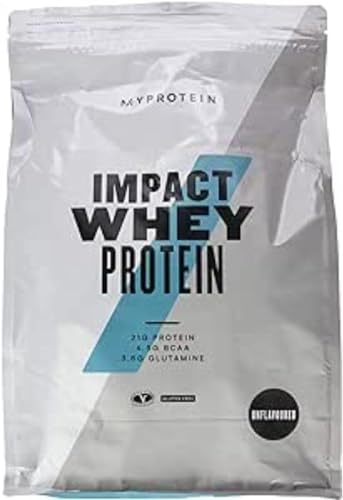 Myprotein Impact Whey Protein Unflavoured, 1er Pack (1 x 5000 g)
