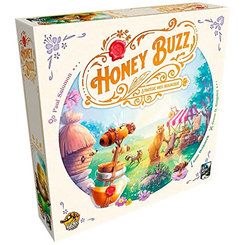 Lucky Duck Games - Honey Buzz – französisches Gesellschaftsspiel