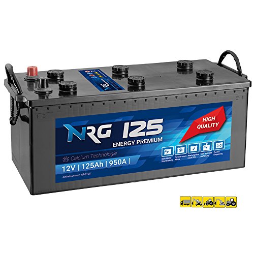 NRG Premium LKW Batterie 125Ah - 950A/EN Starterbatterie