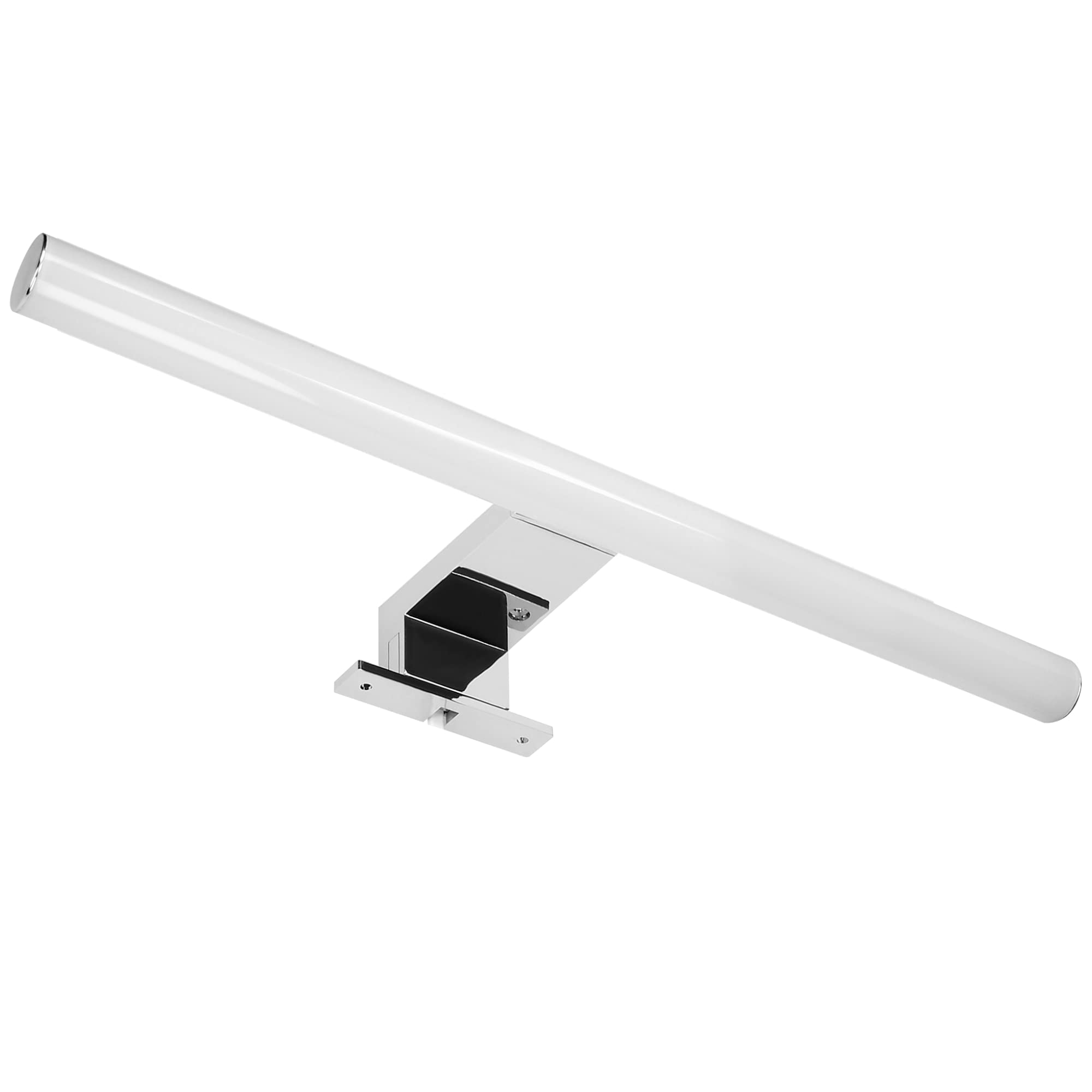 Adviti Peegel Led Spiegelleuchte für den Spiegelschrank IP44 Wasserdicht Silver 9W 4000K 810lm 60cm