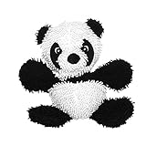 VIP Pets Tuffy MT-MicroB-Panda Mighty Microfiber Ball Panda