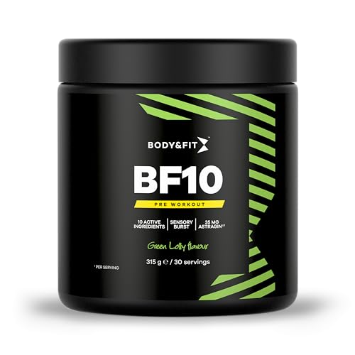 Body & Fit BF10 Pre-Workout (Green Lolly)
