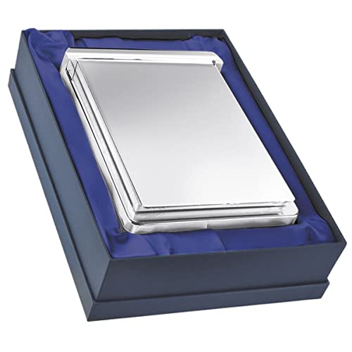 SILBERKANNE NotizBlock Box 17x22,5 cm Premium Silber Plated edel versilbert in Top Verarbeitung. Fertig zum verschenken mit schicker Geschenkverpackung