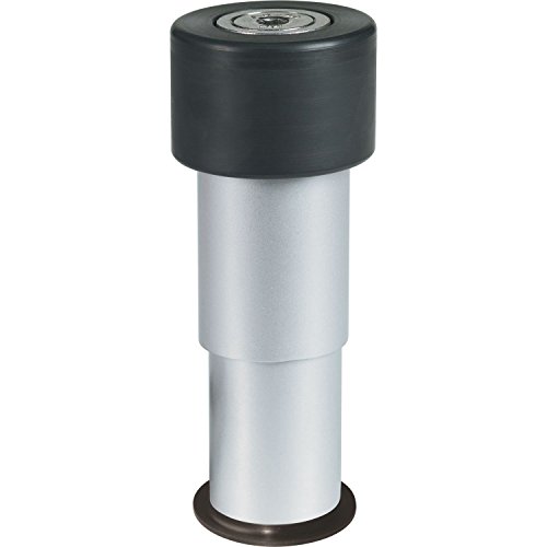 Locinox Torstopper | Torpuffer | Bodenanschlag | GATESTOP | Aluminium | Höhe: 6-14 cm | 1 Stück