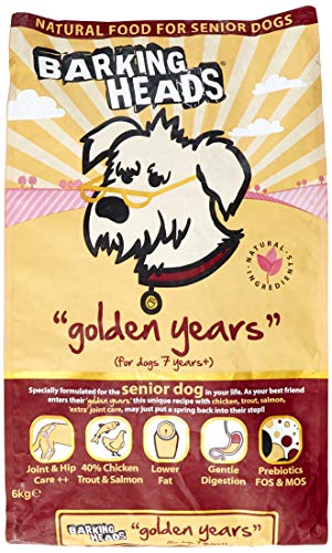 Barking Heads GY6 Hundefutter Golden Years, 6 Kg