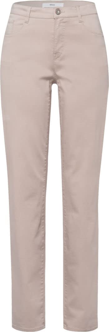 BRAX Damen Style Carola Smart Cotton Hose, Braun, 36W / 32L