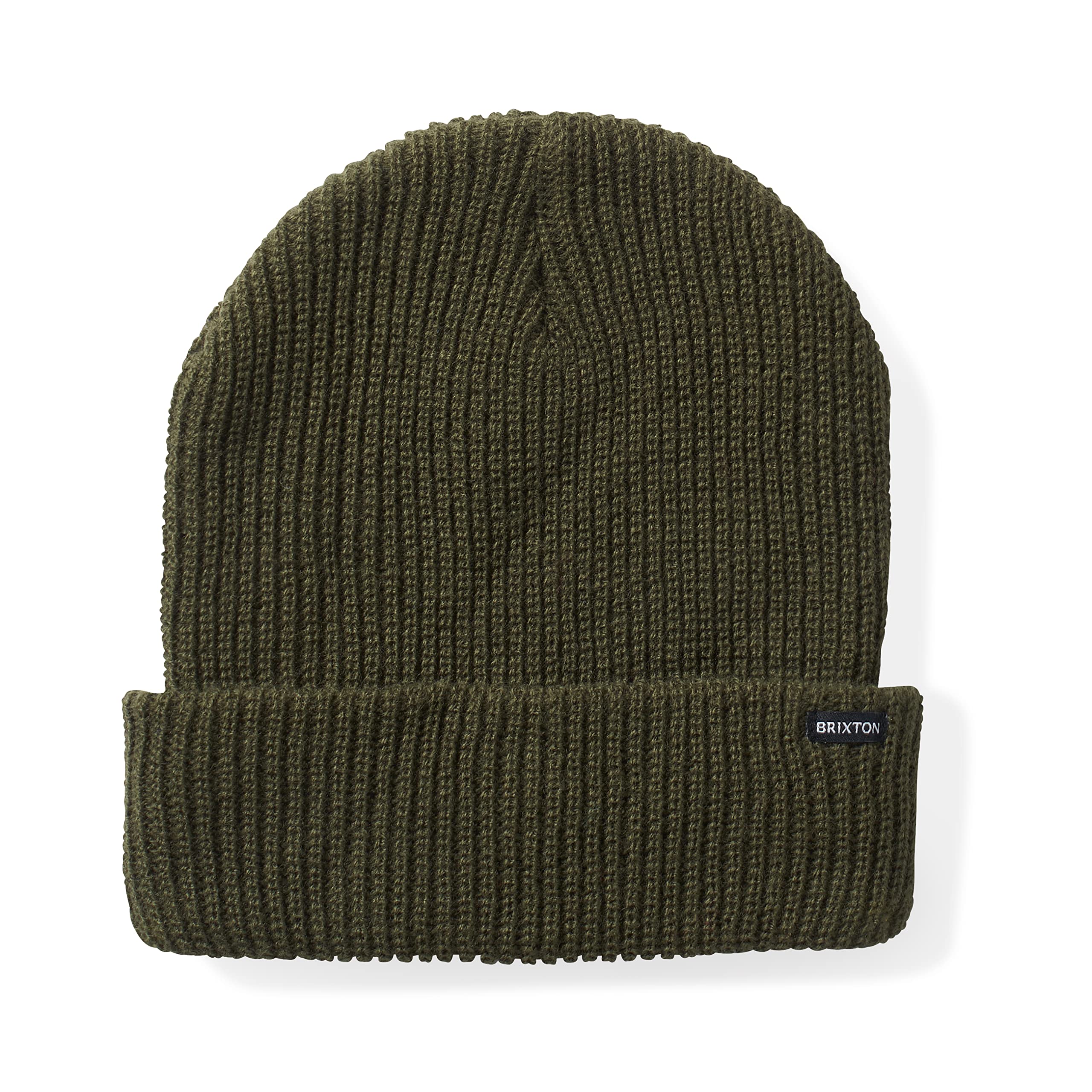 Brixton Unisex Becket Beanie Hat, Military Olive, One Size