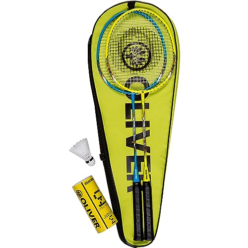 Oliver Damen, Herren Badminton Set Speedpower 850 gelb Einheitsgröße