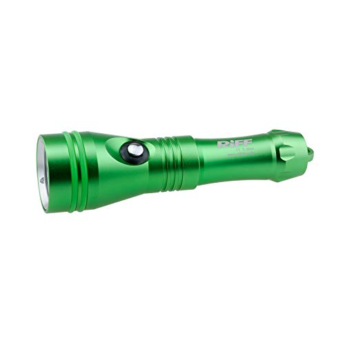 Riff TL Maxi Tauchlampe mit 1200 Lumen Leuchtkraft, Farbe:grün