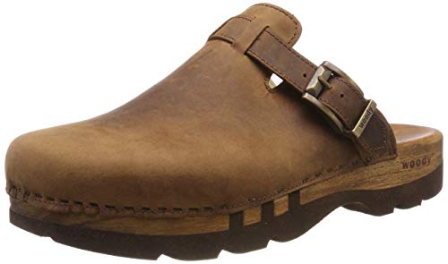 Woody Lukas, Herren Clogs, Braun (Tabacco), 43 EU