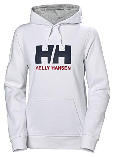 Helly Hansen Damen W Hh Logo Hoodie Kapuzenpullover, Weiß (Blanco 001), X-Small