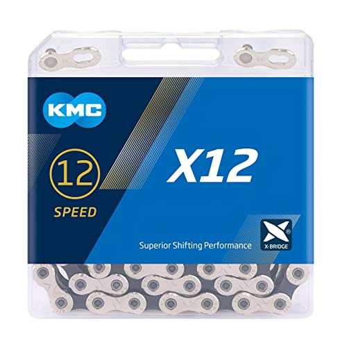 KMC X12 Kette Silver Schwarz