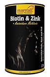 marstall Premium-Pferdefutter Biotin + Zink, 1er Pack (1 x 1 kilograms)