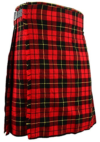 Schottischer Kilt, klassischer Rock Kleid Highland - Wallace, W46