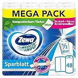Zewa Wisch&Weg Sparblatt, Mega Pack, 12 Packungen