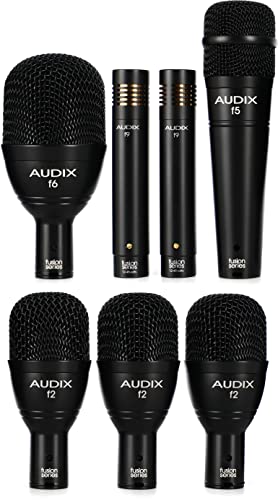 Audix FP-7 Mikrofon-Zusammenstellung der neuen Fusion-Serie für Drum-Sets; mit 7 Mikrofonen